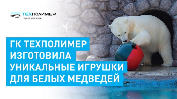 TEXPOLIMER Group produced unique toys for polar bears