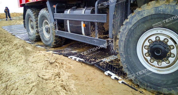 Mobile road pavements